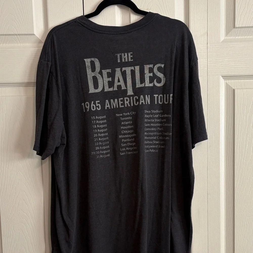 The Beatles Men’s Black Graphic Band T-Shirt short sleeve size XXL NWT - Picture 3 of 6